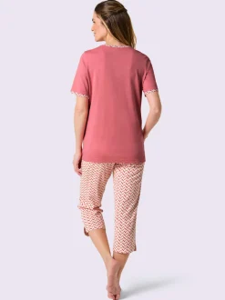 Pyjama court jersey fin