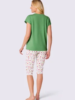 Pyjama court jersey fin