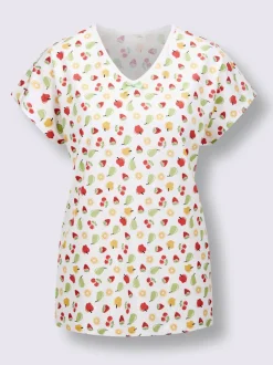 Pyjama court jersey fin