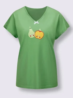 Pyjama court jersey fin