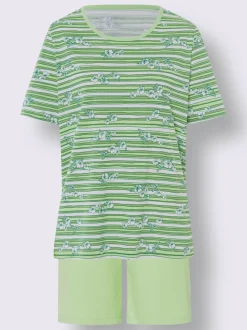 Pyjama court jersey fin
