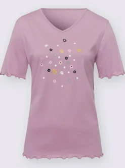 Pyjama court jersey fin