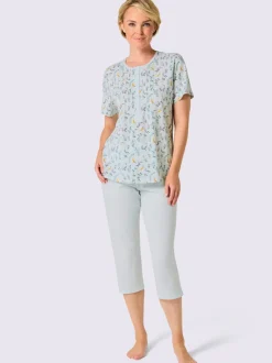 Pyjama court jersey fin