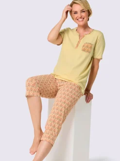 Pyjama court jersey fin
