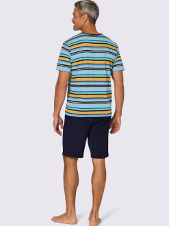 Pyjama court jersey fin