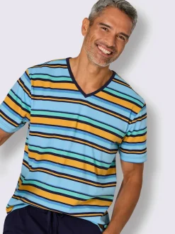 Pyjama court jersey fin