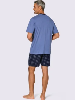 Pyjama court jersey fin
