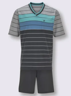 Pyjama court jersey fin