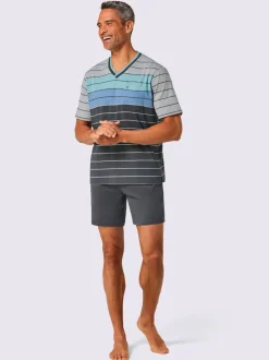 Pyjama court jersey fin