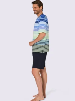 Pyjama court jersey fin