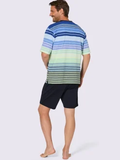 Pyjama court jersey fin