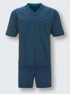 Pyjama court jersey fin
