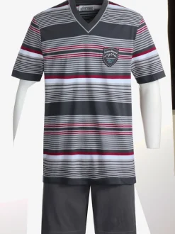 Pyjama court jersey fin