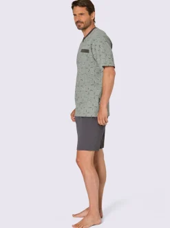 Pyjama court jersey fin