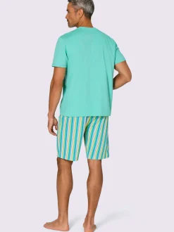 Pyjama court jersey fin