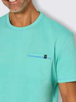 Pyjama court jersey fin