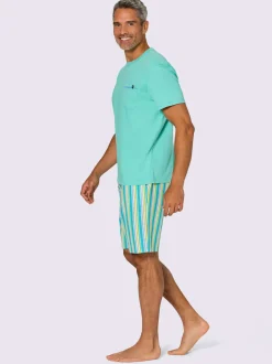 Pyjama court jersey fin