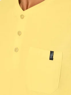 Pyjama court jersey fin