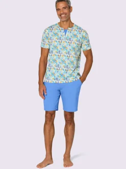 Pyjama court jersey fin