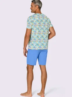 Pyjama court jersey fin