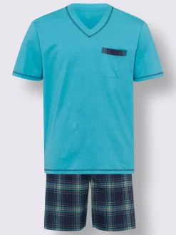 Pyjama court jersey fin