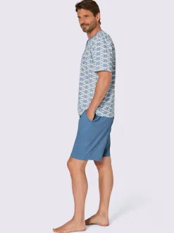 Pyjama court jersey fin