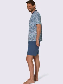 Pyjama court jersey fin