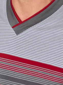 Pyjama court jersey fin