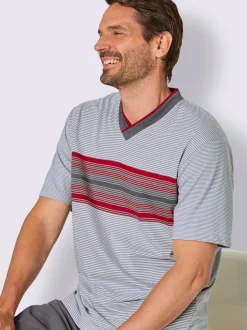 Pyjama court jersey fin