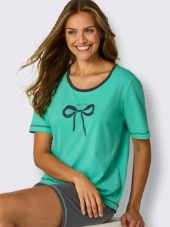 Pyjama court + pyjama jersey fin