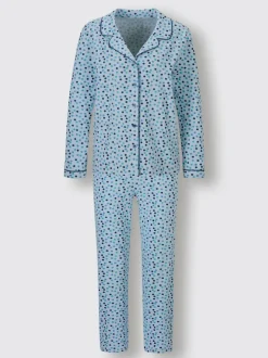 Pyjama jersey fin et flanelle