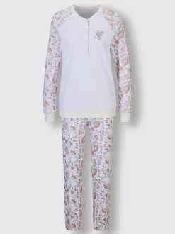 Pyjama jersey interlock