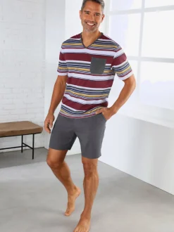 Pyjama-pantalon jersey fin