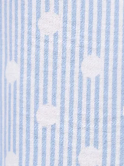 Pyjama qualité finette tissée, grattée à l'intérieur et à l'extérieur