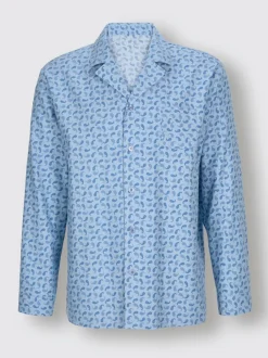 Pyjama qualité finette tissée, grattée à l'intérieur et à l'extérieur