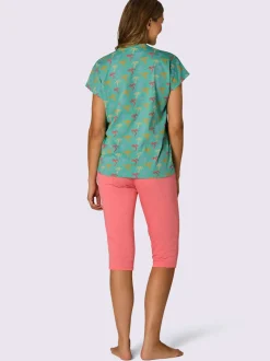 Pyjamas courts jersey fin