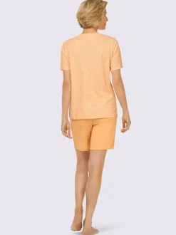 Pyjamas courts jersey fin