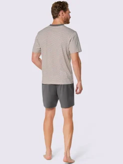 Pyjamas courts jersey fin