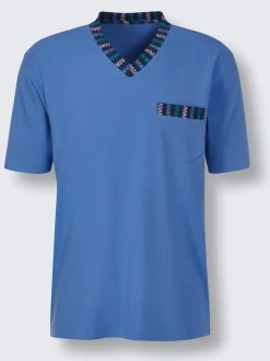Pyjamas courts jersey fin