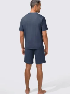 Pyjamas courts jersey fin