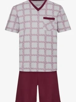 Pyjamas courts jersey fin