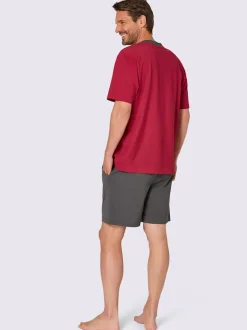 Pyjamas courts jersey fin
