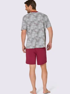 Pyjamas courts jersey fin