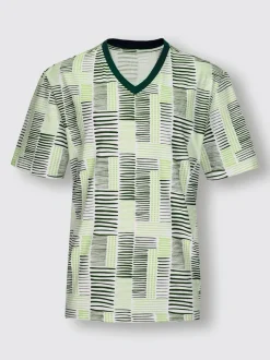 Pyjamas courts jersey fin