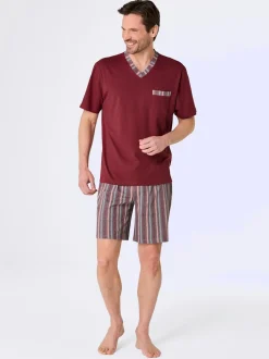 Pyjamas courts jersey fin
