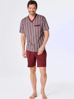 Pyjamas courts jersey fin