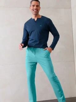 Pyjama-t-shirt jersey fin