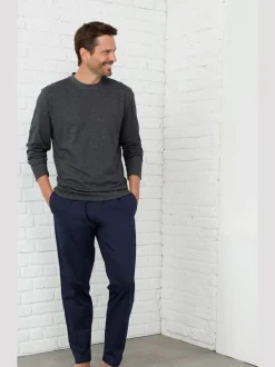 Pyjama-t-shirt jersey fin
