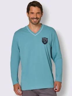 Pyjama-t-shirt jersey fin