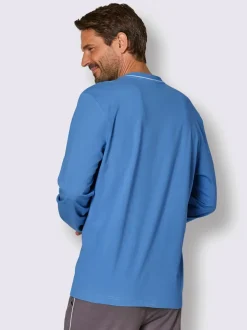 Pyjama-t-shirt jersey fin